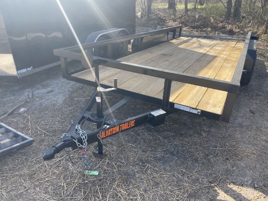 2022 Salvation Trailers 18x83 Utility Trailer