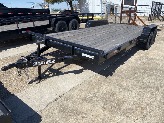 2022 Salvation Trailers 83"x20' Carhauler Trailer