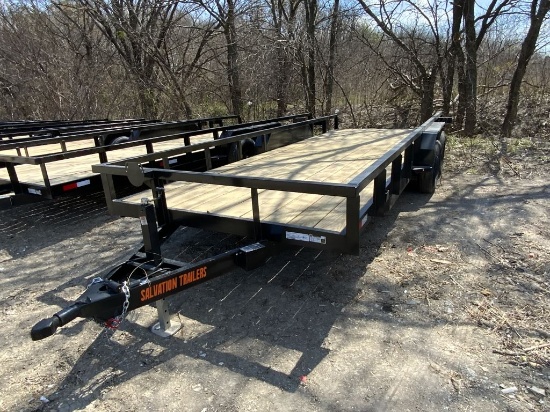 2022 Salvation Trailers 83"x20' Utility Trailer