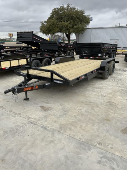 2022 Salvation Trailers 83"x20' Carhauler Trailer