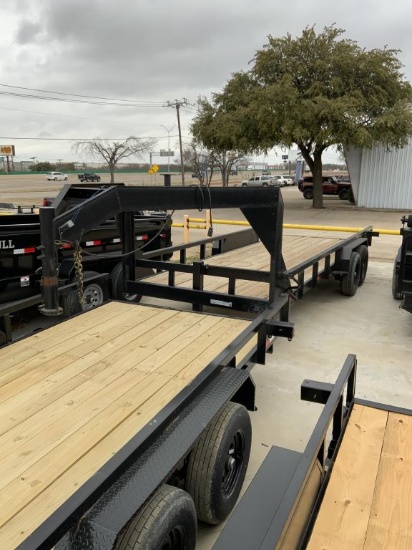 2022 Salvation Trailers 83"x20' Gooseneck Lowboy