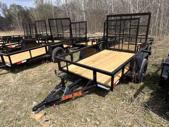 2022 Salvation Trailer 5x8 Utility Trailer