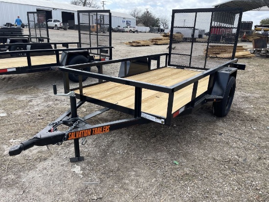 2022 Salvation Trailer 5x10 Utility Trailer