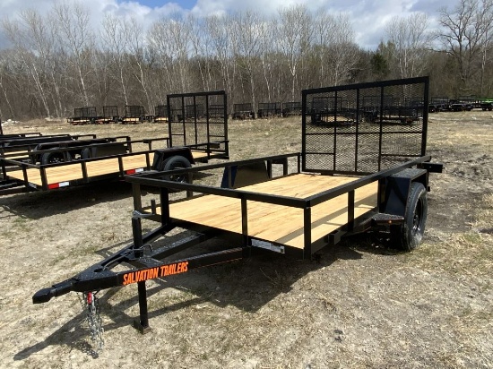 2022 Slavation Trailers 5x10 Utility Trailer