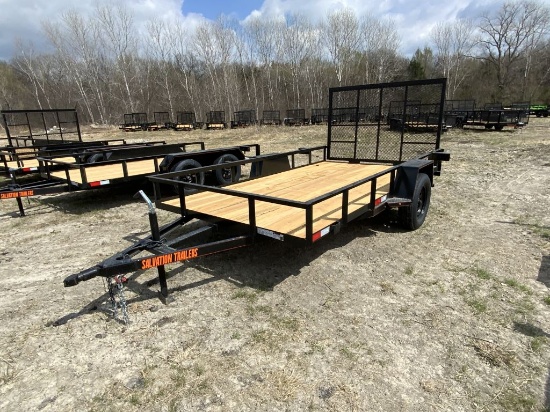 2022 Salvation Trailer 77x12 Utility Trailer