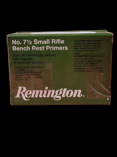 1000ct Remington Small Rifle Bench Rest Primers