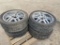 4pc Delinte Tires w/Rims