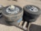 4pc Contrac Tires on Rims