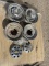 Pallet of Asst Hub Caps and Rims