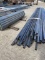Approx 50 1 1/2 x 1 1/2 Square Tubing