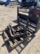 Quick Attach Pallet Forks w/3 extra forks