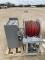 Pallet w/Mounted Truck ToolBox & 50gal Sprayer &