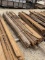 Creosote Quarter Round Telephone Poles