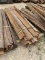 Creosote Quarter Round Telephone Poles