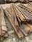 Creosote Quarter Round Telephone Poles
