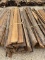 Creosote Quarter Round Telephone Poles