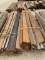 Creosote Quarter Round Telephone Poles