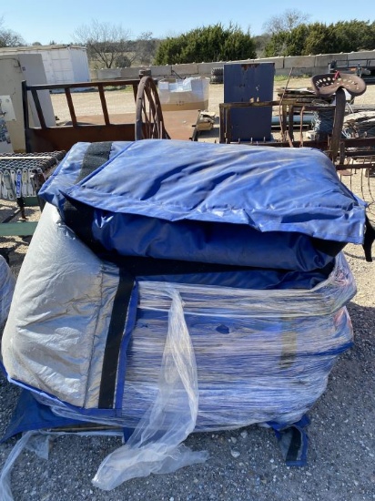 Pallet of Large Heavy Duty Insulated Pallet Covers