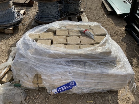 Pallet of 180 6x6 Patio Bricks