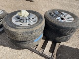 4pc Contrac Tires on Rims
