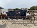 Vintage John Deere Horse Drawn Hay Rake