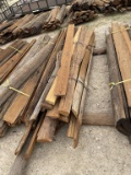 Creosote Quarter Round Telephone Poles