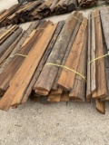 Creosote Quarter Round Telephone Poles