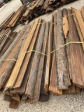 Creosote Quarter Round Telephone Poles