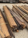 Creosote Quarter Round Telephone Poles