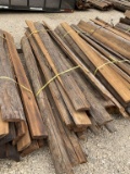 Creosote Quarter Round Telephone Poles