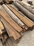 Creosote Quarter Round Telephone Poles