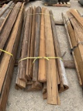 Creosote Quarter Round Telephone Poles