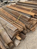 Creosote Quarter Round Telephone Poles