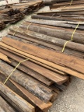 Creosote Quarter Round Telephone Poles