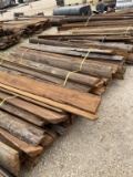 Creosote Quarter Round Telephone Poles