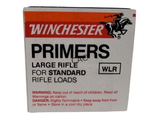 100ct Winchester WLR Large Rifle Primers