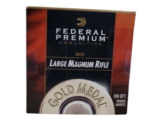 100ct Federal Premium Large Magnum Rifle Primers
