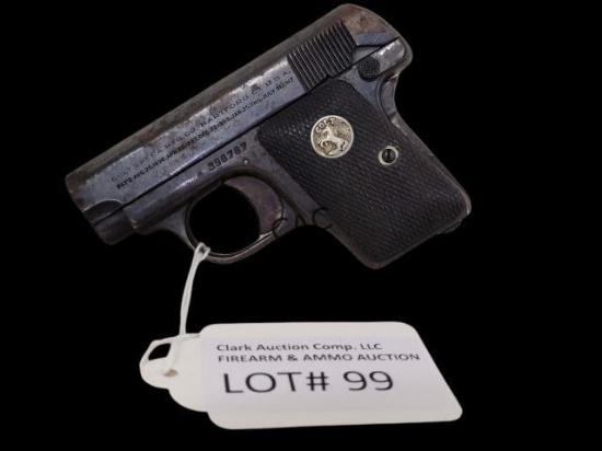 Colt Automatic 25cal Pistol #398787