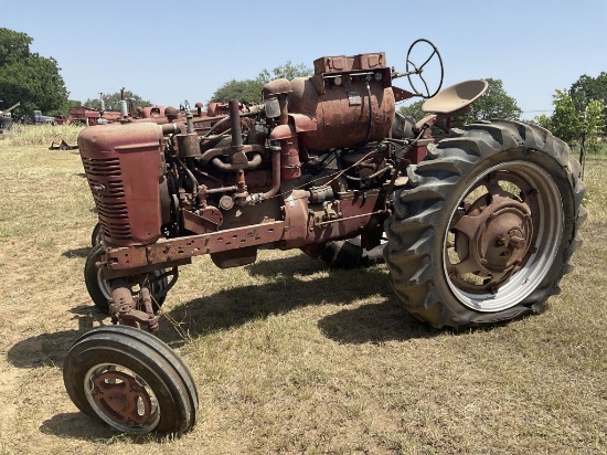 Antique M Farmall Propane Tractor