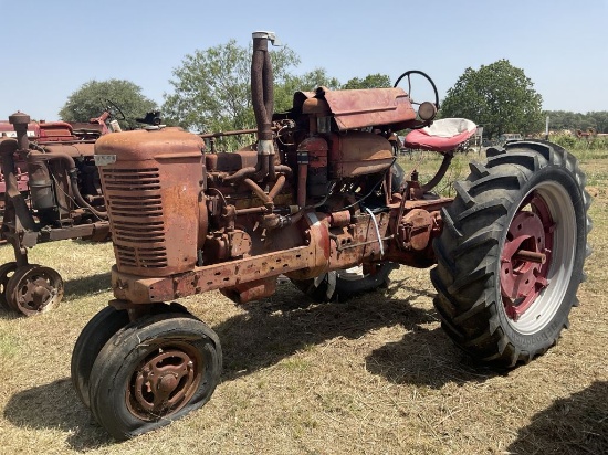 Antique M Farmall Tricycle Front End Tractor