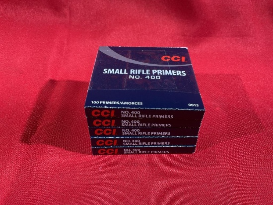 100ct CCI Small Rifle Primers No.400