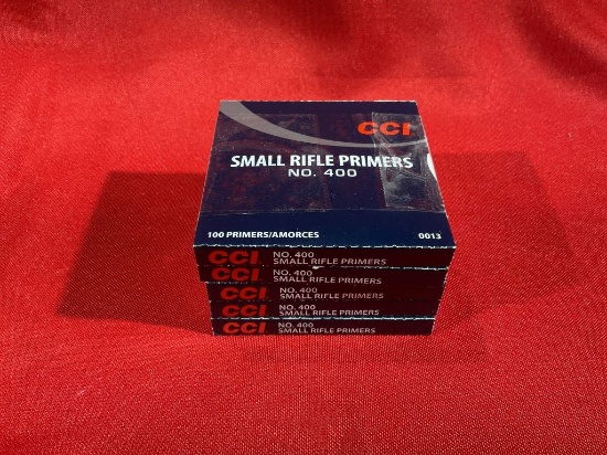 100ct CCI Small Rifle Primers No.400