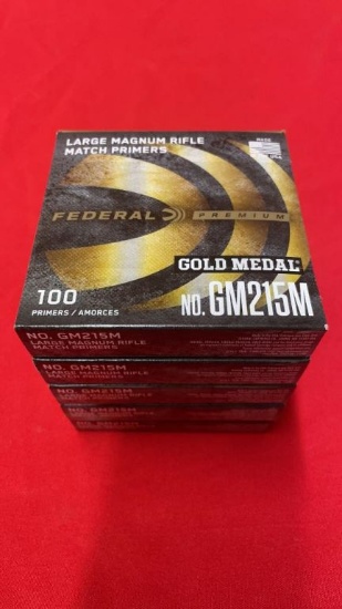 100ct Federal Premium Large Magnum Rifle Match Pri