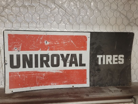 Uniroyal Tires Double-Sided Sign