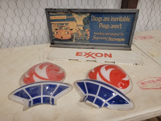 Standard Oil Glass Globes
