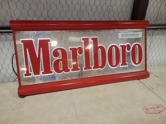 Marlboro Lighted Merchandiser Sign