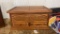 Wooden Decorative Box with Drawer and Top