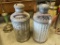 Lot of 2 Davis Welding Co. Vintage Metal Gas Cans
