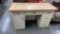 Wood Cabinet/Desk with Formica Top