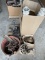 Lot of Metal Fixtures and Ornamental Pieces